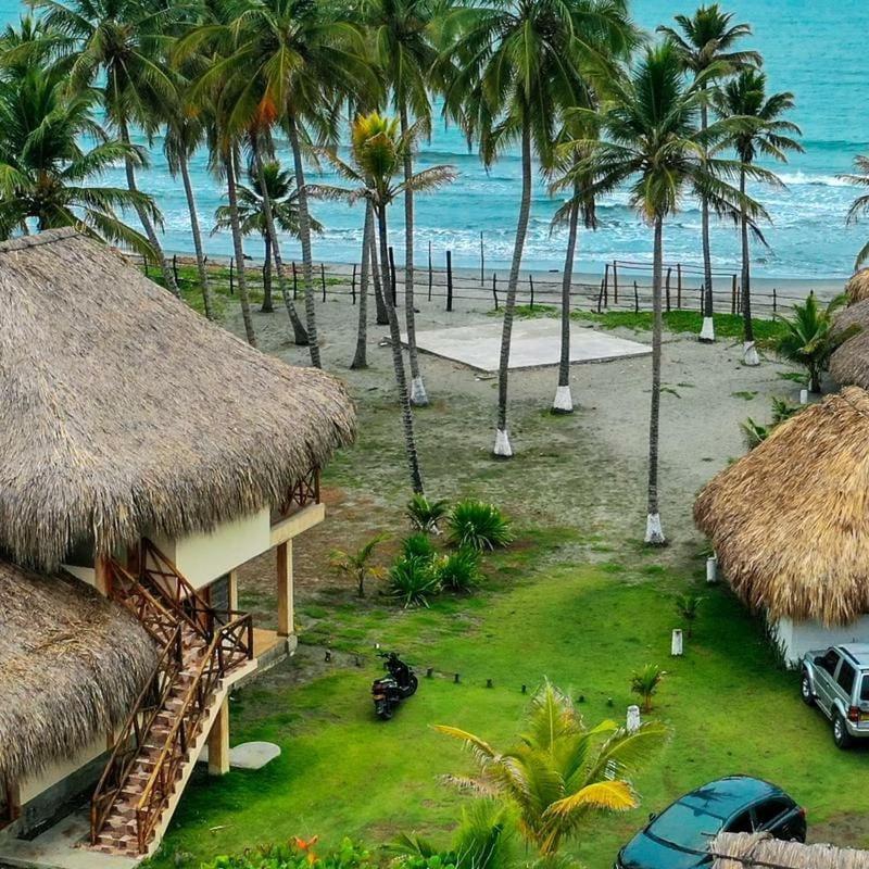 Ecohotel Kocoluu 산 베르나르도 델 비엔토 외부 사진